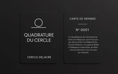LA QUADRATURE DU CERCLE – un accès exclusif à l’excellence masculine